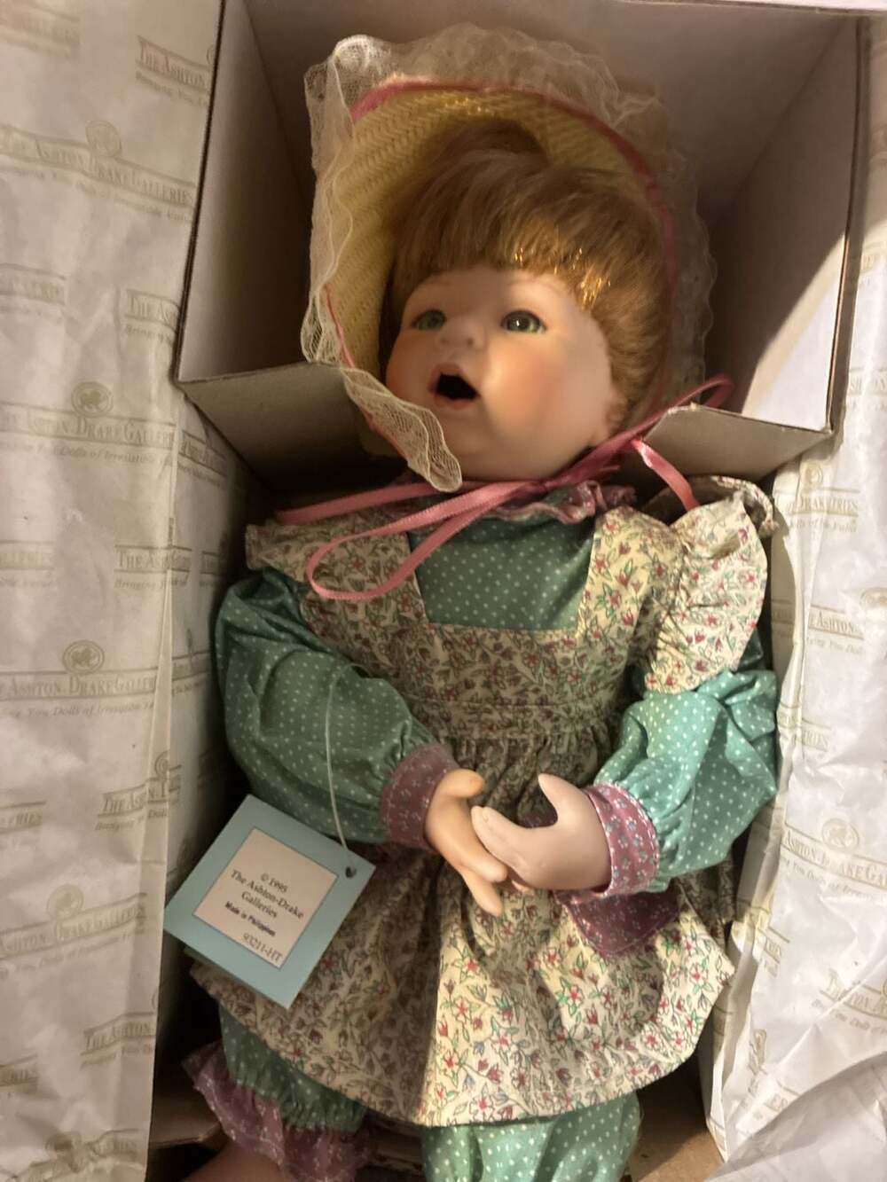 Ashton-Drake Galleries 1995 'Love One Another' Porcelain Doll by J. Good-Krüger